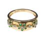 9 CT GOLD EMERALD AND DIAMOND DRESS RING at Ross's Online Art Auctions