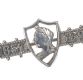 VICTORIAN SILVER JUBILEE BROOCH 1837-1897 at Ross's Online Art Auctions