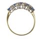18 CT GOLD SAPPHIRE AND DIAMOND ETERNITY RING at Ross's Online Art Auctions