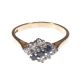 9 CT GOLD SAPPHIRE AND DIAMOND RING at Ross's Online Art Auctions