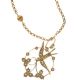 9 CT GOLD AND SEED PEARL PENDANT AND CHAIN at Ross's Online Art Auctions