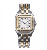 LADY'S GOLD CARTIER PANTHER WATCH at Ross's Online Art Auctions