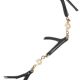 GOLD PLATE, BLACK CORAL AND PEARL NECKLACE at Ross's Online Art Auctions