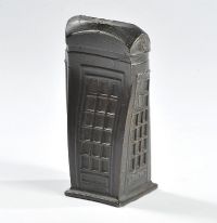 SQUEEZED TELEPHONE BOX by Brendan Jamison, ARBS ARUA at Ross's Online Art Auctions