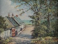 COCKLE ROW, GROOMSPORT by William Henry Burns at Ross's Online Art Auctions
