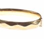 ROLLED GOLD BANGLE at Ross's Online Art Auctions
