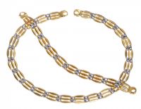 9CT GOLD NECKLACE AND BRACELET at Ross's Online Art Auctions