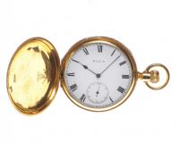 ELGIN 18CT GOLD POCKET WATCH at Ross's Online Art Auctions