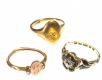 AN ASSORTMENT OF 18CT AND 9CT GOLD RINGS at Ross's Online Art Auctions