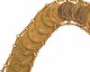 18CT GOLD 'GEORGE V' COIN BRACELET at Ross's Online Art Auctions