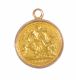 HALF SOVEREIGN PENDANT at Ross's Online Art Auctions