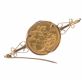 GOLD SOVEREIGN BROOCH at Ross's Online Art Auctions