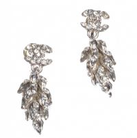 DIAMANT DRESS EARRINGS IN THE STYLE OF CHANEL at Ross's Online Art Auctions