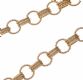 9CT GOLD ROPE LINK CHAIN at Ross's Online Art Auctions