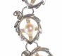 SILVER AND PEARL BRACELET BY HITAMURA CULTURED PEARLS, JAPAN at Ross's Online Art Auctions