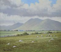 THE MOURNES, NEAR BALLYMARTIN by Manson Blair UWS at Ross's Online Art Auctions
