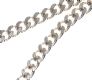 SILVER CURB LINK CHAIN at Ross's Online Art Auctions