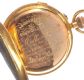 S. HUTCHINSON BELFAST' 18CT GOLD GENT'S LARGE FOB WATCH at Ross's Online Art Auctions