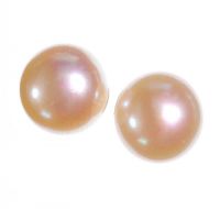 SILVER AND PEARL STUD EARRINGS at Ross's Online Art Auctions