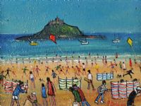 ST MICHAEL'S MOUNT by James Downie at Ross's Online Art Auctions