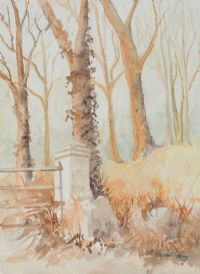 AUTUMN WOODS by P. Armstrong at Ross's Online Art Auctions