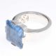 THOMAS SABO STERLING SILVER AND BLUE TOPAZ RING at Ross's Online Art Auctions