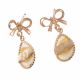 9CT GOLD AND PEARL EARRINGS at Ross's Online Art Auctions