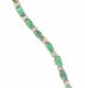 14CT GOLD EMERALD AND DIAMOND BRACELET at Ross's Online Art Auctions