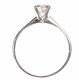 18CT WHITE GOLD AND DIAMOND SOLITAIRE RING at Ross's Online Art Auctions