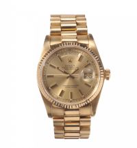 ROLEX OYSTER PERPETUAL DAY-DATE GENT'S WRIST WATCH at Ross's Online Art Auctions