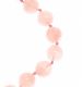 KNOTTED STRING OF ROSE QUARTZ BEADS at Ross's Online Art Auctions