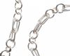 STERLING SILVER FANCY LINK NECKLACE AND BRACELET SET at Ross's Online Art Auctions