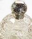 STERLING SILVER AND CRYSTAL PERFUME BOTTLE at Ross's Online Art Auctions