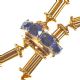 GOLD AND SAPPHIRE NECKLACE at Ross's Online Art Auctions