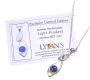 CHARLES RENNIE MACKINTOSH STERLING SILVER AND LAPIS LAZULI PENDANT AND CHAIN at Ross's Online Art Auctions