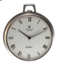 ROLEX 'CELLINI' 18CT WHITE GOLD FOB WATCH at Ross's Online Art Auctions