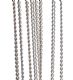 18CT WHITE GOLD CURB LINK CHAIN at Ross's Online Art Auctions