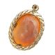9CT GOLD AND CAMEO PENDANT at Ross's Online Art Auctions