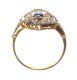 14CT GOLD SAPPHIRE AND DIAMOND RING at Ross's Online Art Auctions