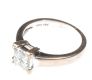 18CT WHITE GOLD AND DIAMOND QUAD RING at Ross's Online Art Auctions