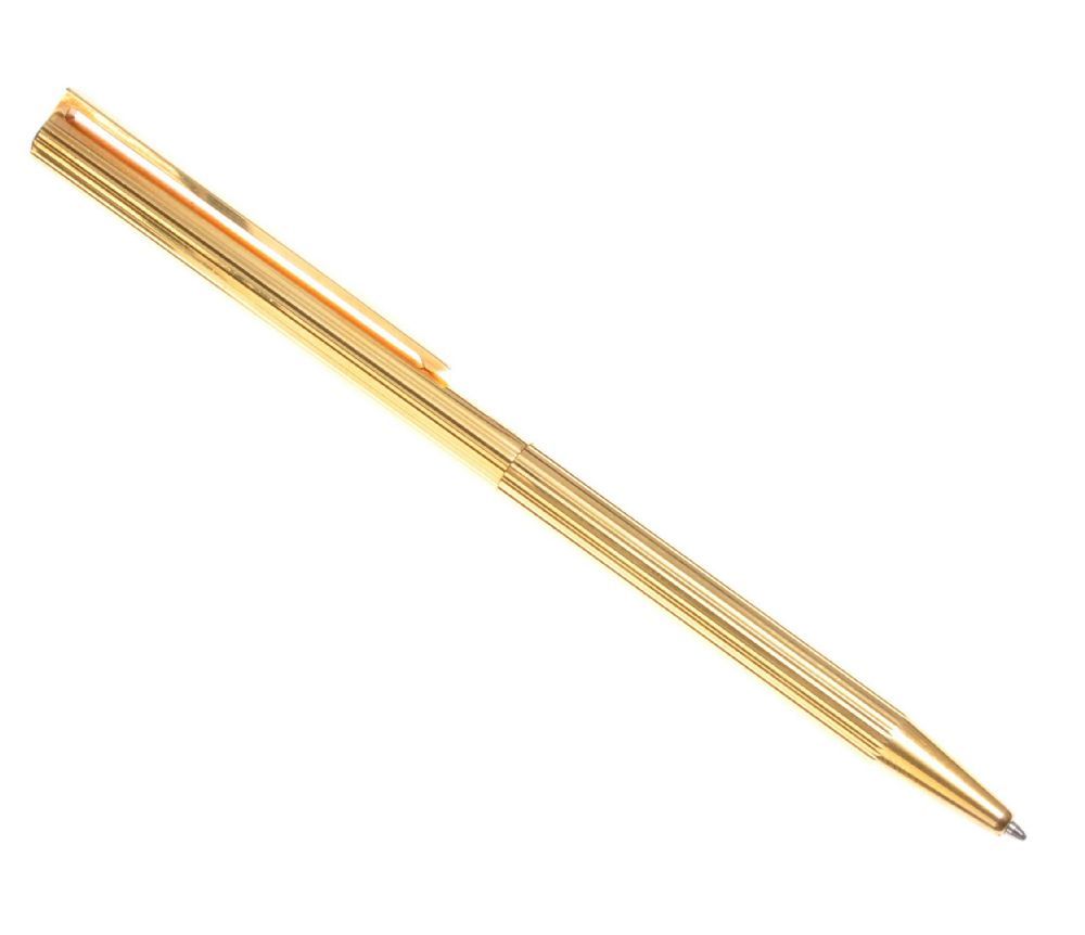 DUPONT, PARIS, GOLD PLATED PROPELLING PEN at Ross's Online Art Auctions