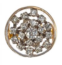 GOLD AND DIAMOND DRESS RING at Ross's Online Art Auctions