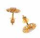 22CT GOLD AND FIRE OPAL EARRINGS at Ross's Online Art Auctions