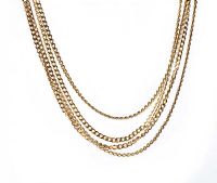 9CT GOLD CURB LINK CHAIN at Ross's Online Art Auctions