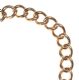 9CT GOLD CURB LINK BRACELET WITH PADLOCK CLASP at Ross's Online Art Auctions