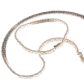 STERLING SILVER FANCY LINK NECKLACE AND BRACELET SUITE at Ross's Online Art Auctions