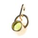 18CT GOLD GREEN TOURMALINE AND DIAMOND PENDANT at Ross's Online Art Auctions