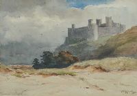 HARLECH CASTLE, NORTH WALES by Wycliffe Egginton RI RCA at Ross's Online Art Auctions