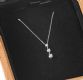 18CT WHITE GOLD AND DIAMOND PENDANT AND CHAIN at Ross's Online Art Auctions