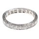 ART DECO PLATINUM AND DIAMOND BAND at Ross's Online Art Auctions